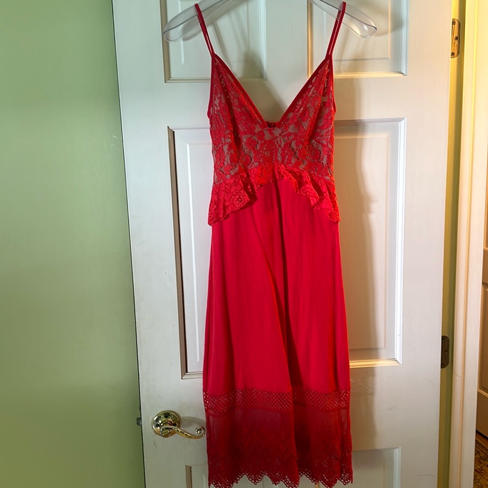 French Connectiom Red dress